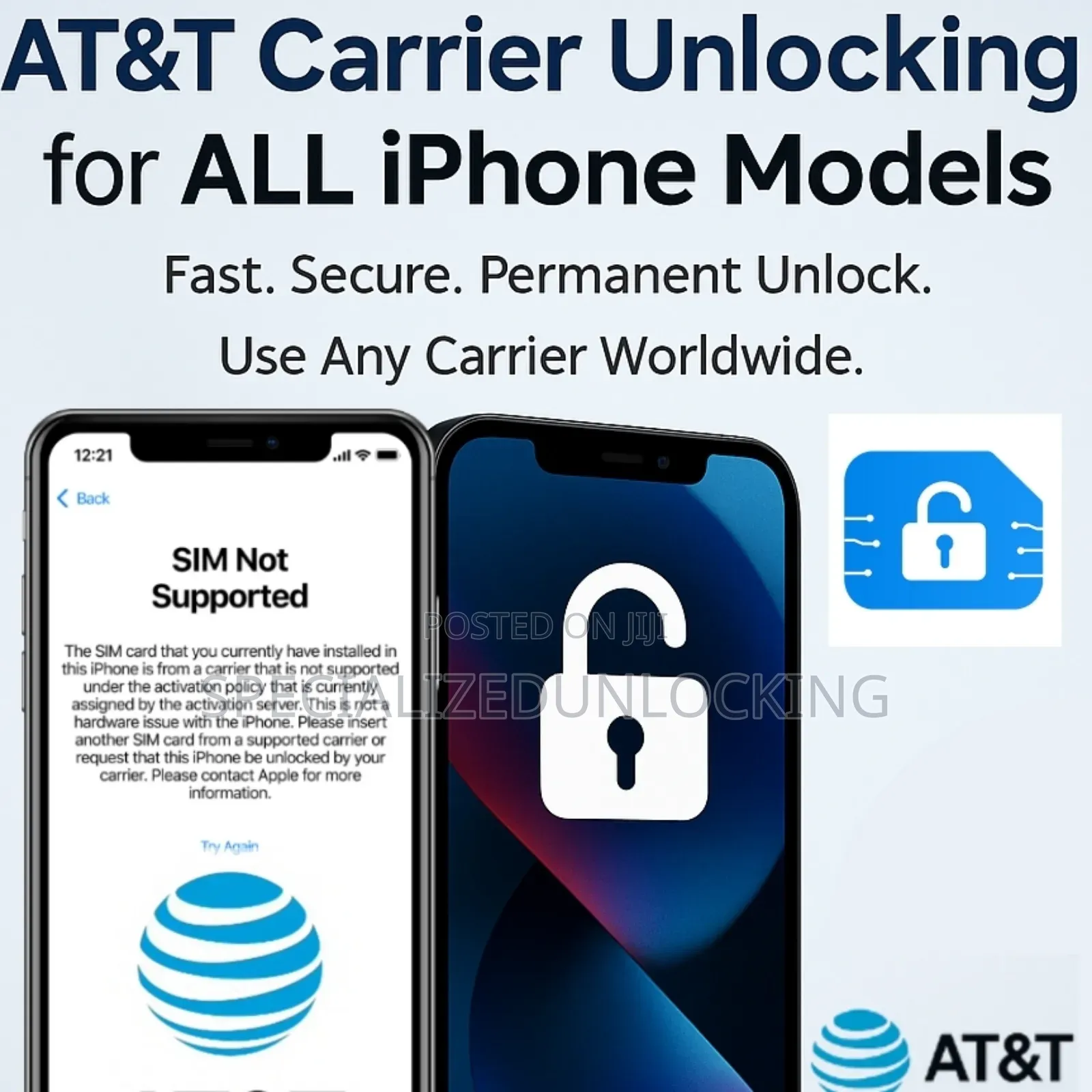 All iPhones Att Carrier Unlock Permanently