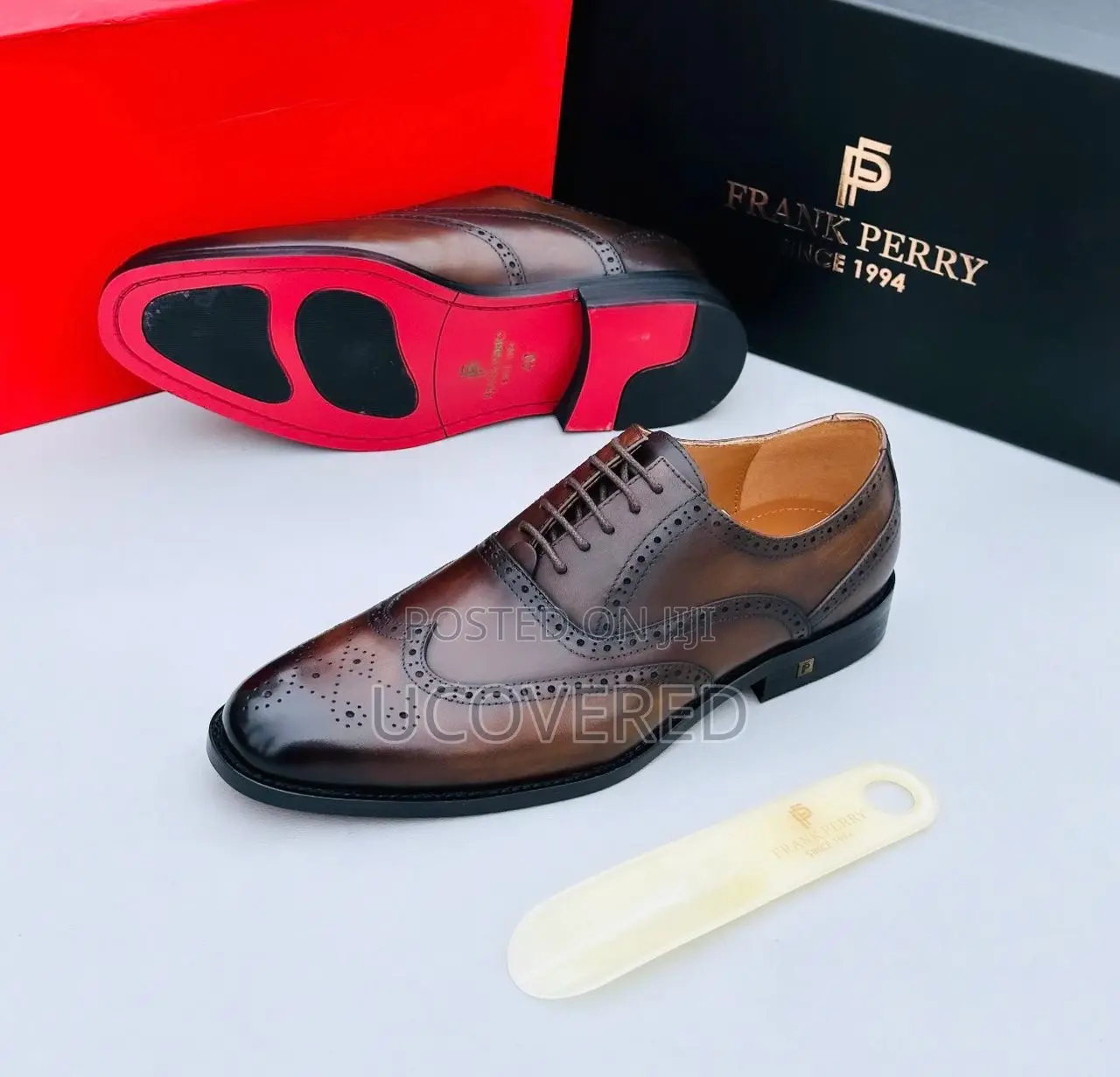 New Frank Perry Leather Laced Shoes