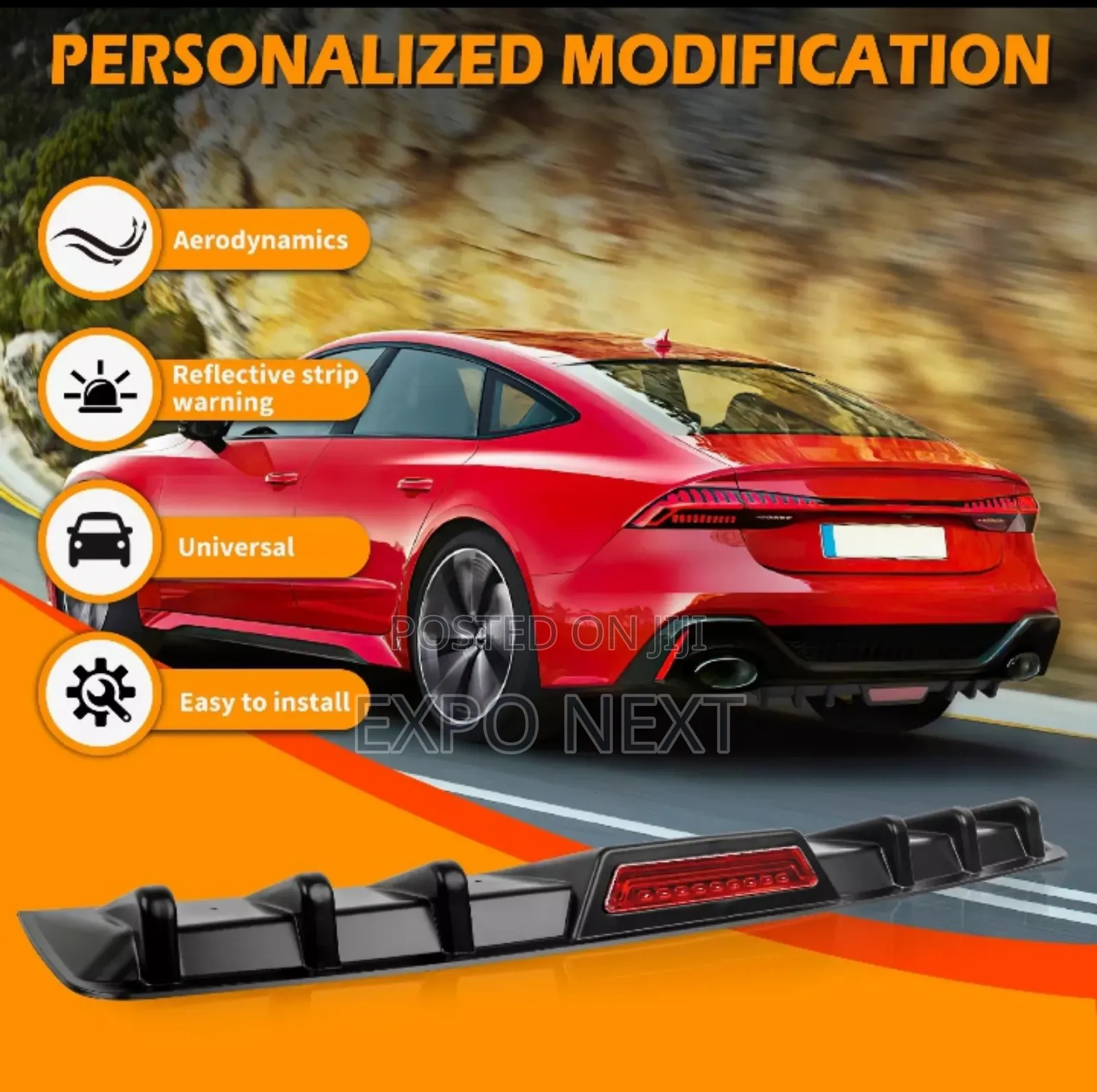 Bumper Diffuser Lip Spoiler Refit For Car Brands Up To Date