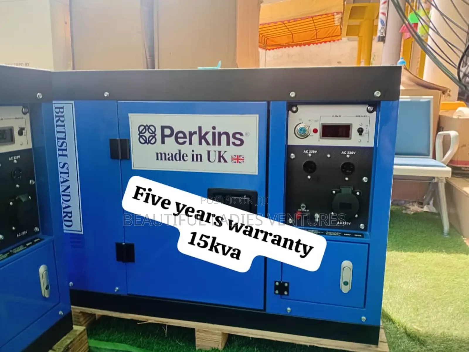 Comfortable Use 15kva Perkins Diesel Genset Perkins Diesel