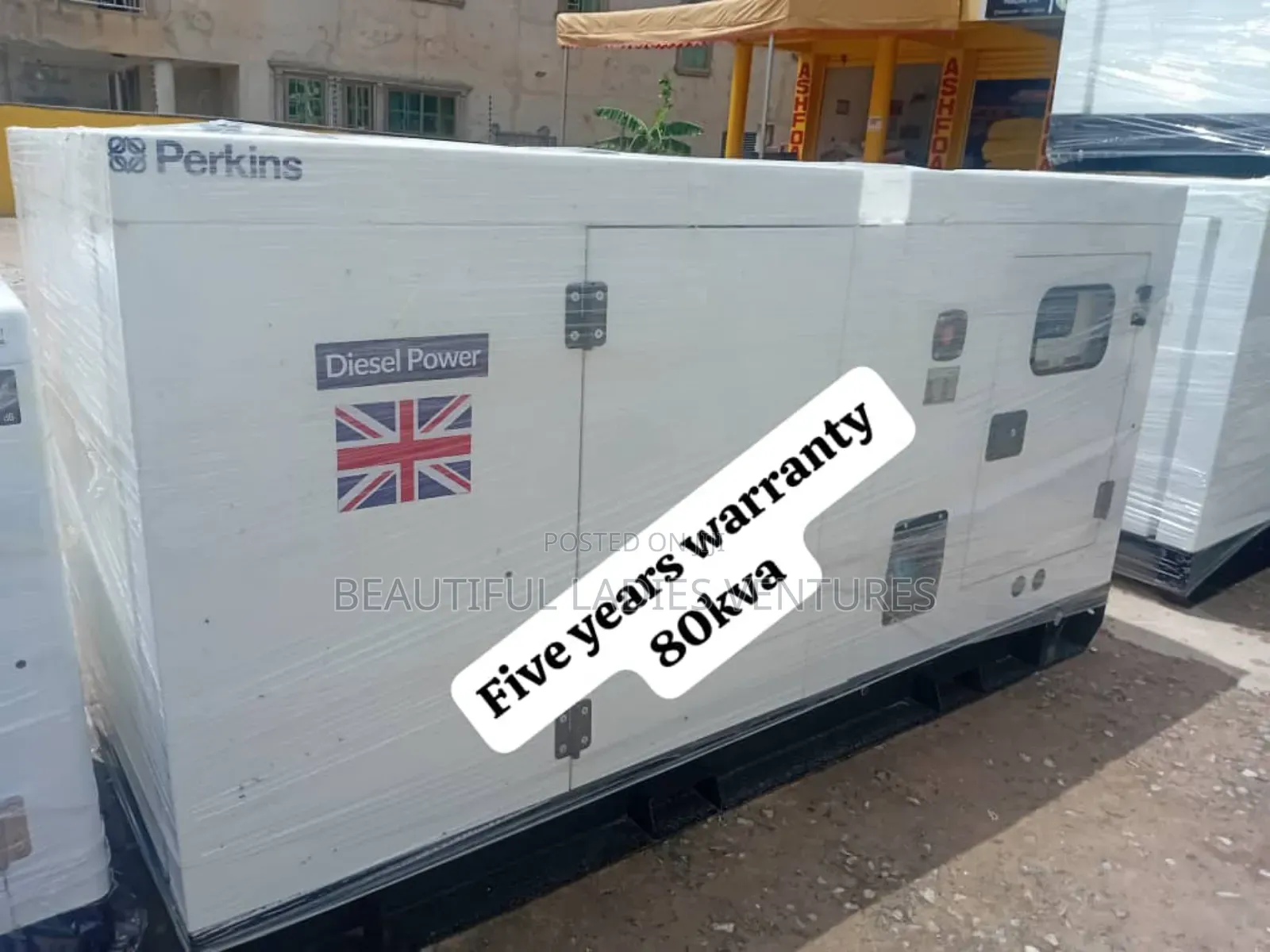 Extended Lifespan 80kva Perkins Diesel Generator 80000watts