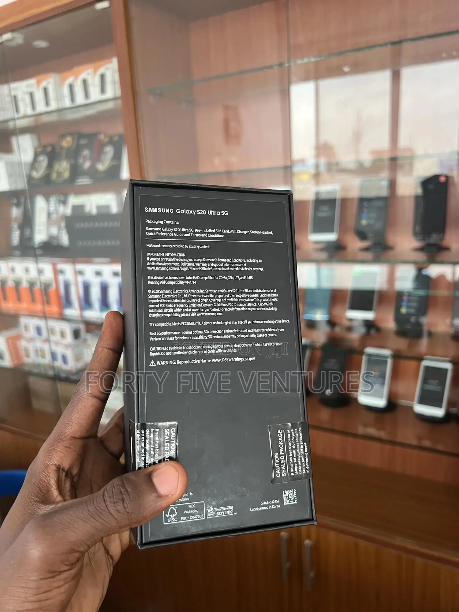 New Samsung Galaxy S20 Ultra 5G 128 GB Gray
