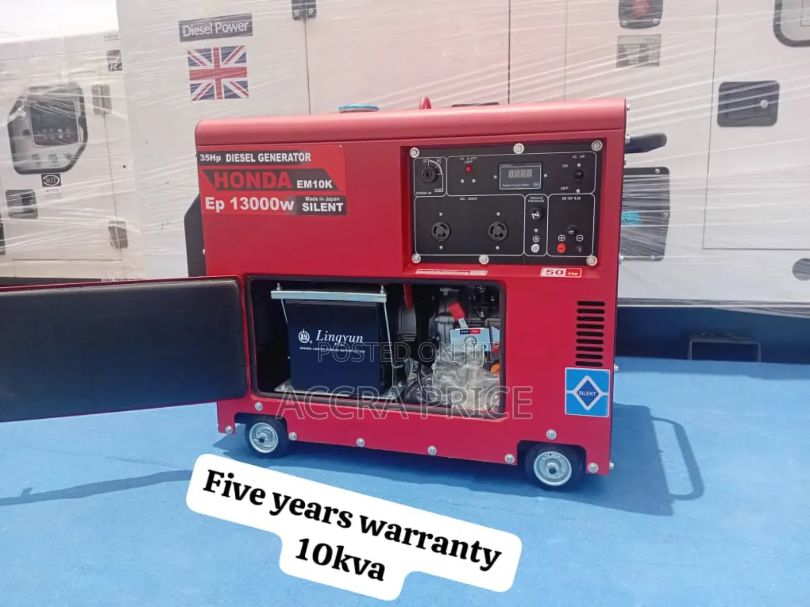 Compact 10kva Honda Diesel Generator 10kva Honda