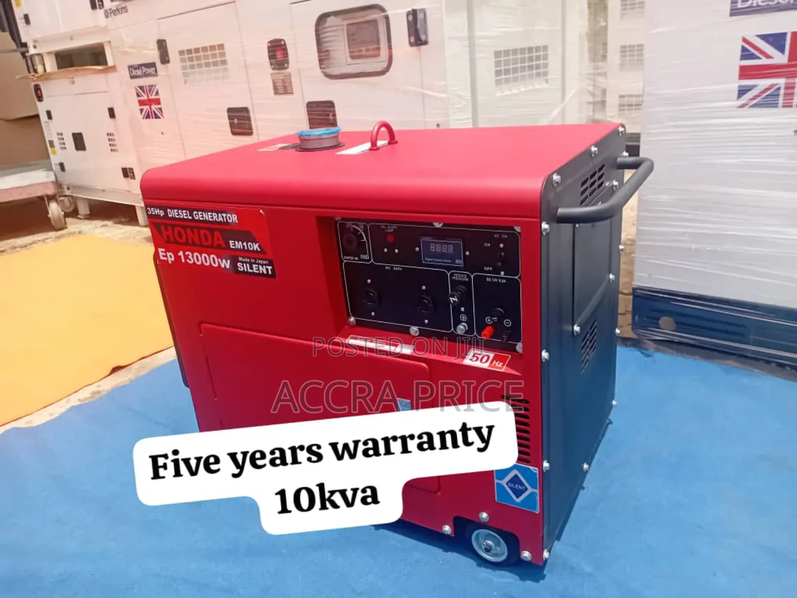 Versatile Honda Diesel Generator 10kva Japan Genset