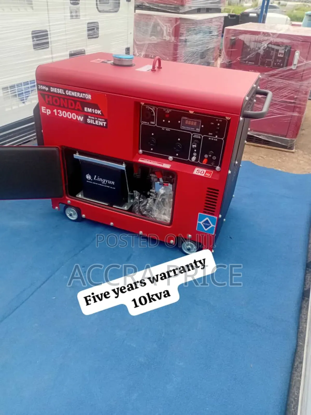 Easy Start Honda Diesel Generator 10kva Honda Japan Made
