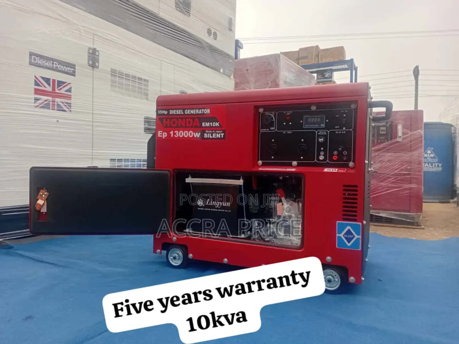 Hassle Free 10kva Honda Diesel Generator Diesel Genset Japan