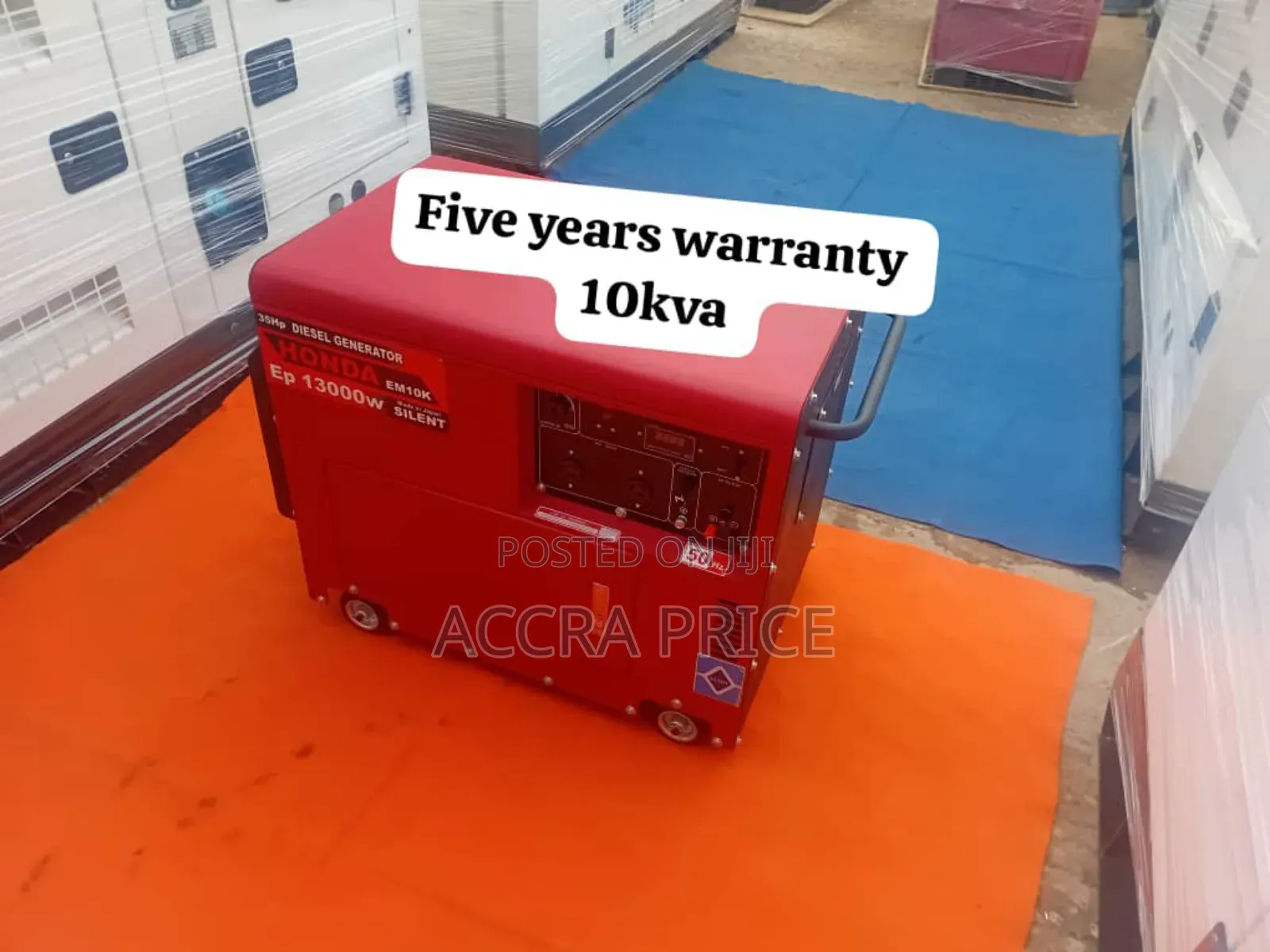 High Grade Honda 10kva 13000watts Diesel Genset Keystart