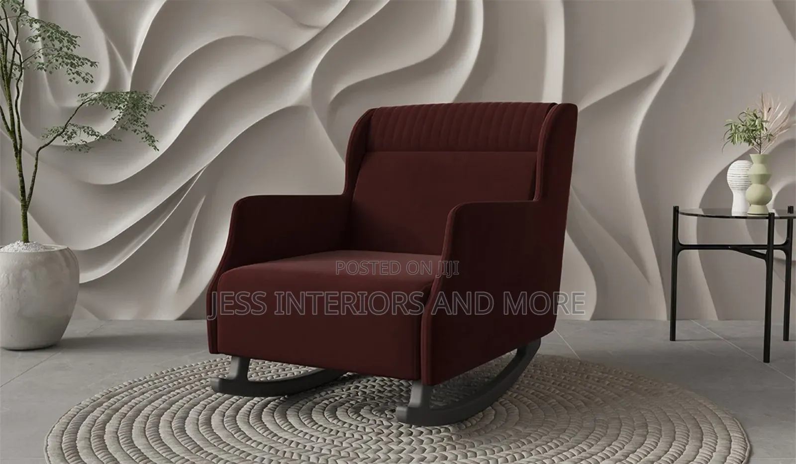 Rocking Chair (Wine )