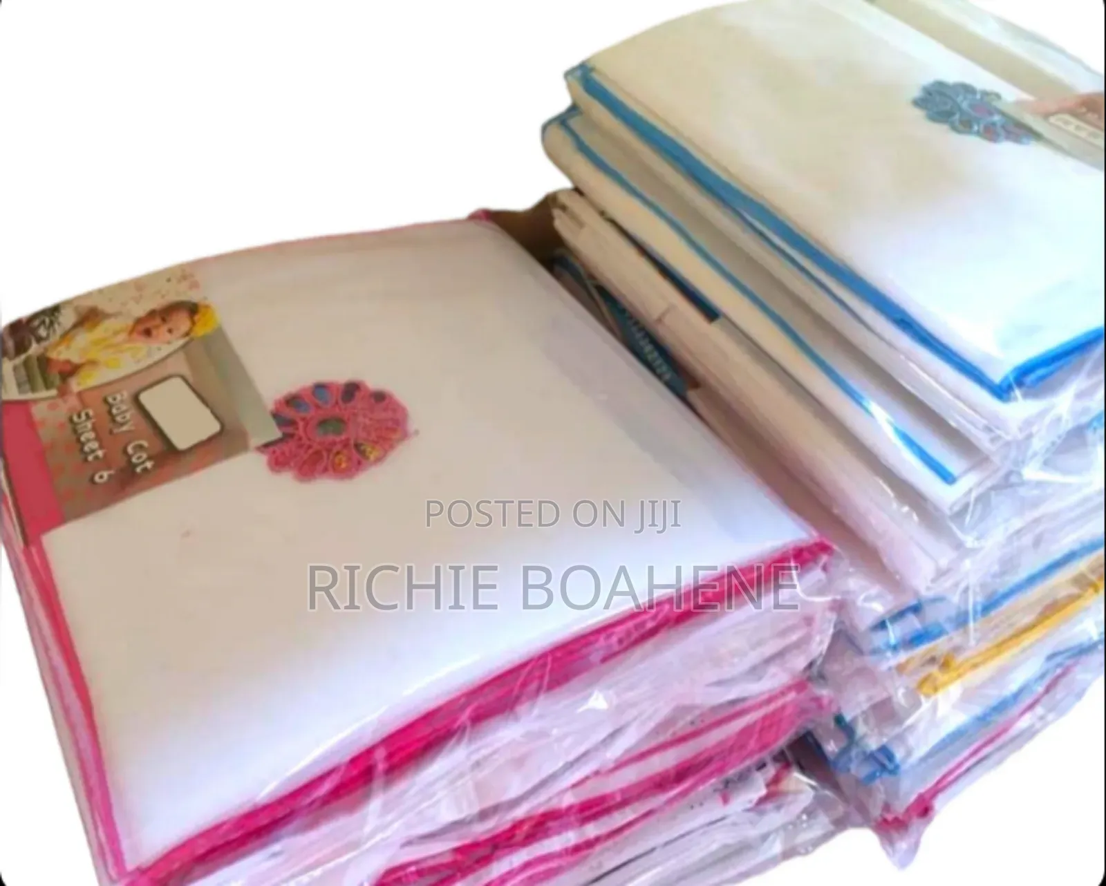 White Cot Sheet 6 Pieces