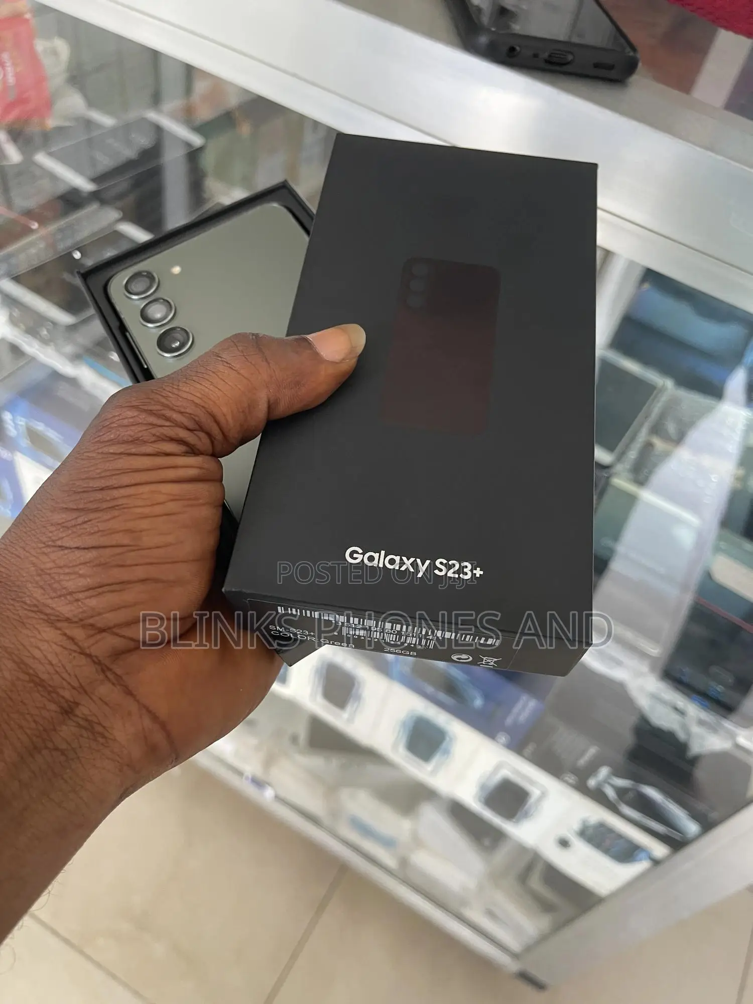 New Samsung Galaxy S23+ 256 GB Green