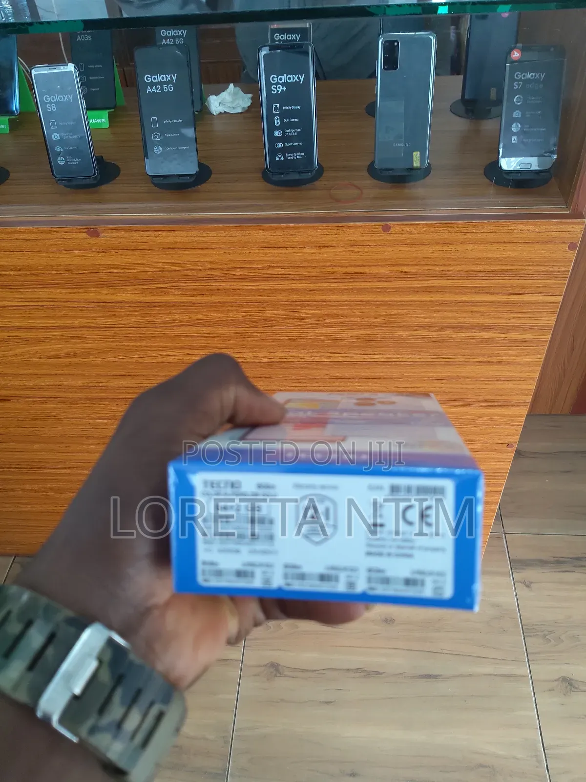 New Tecno Pop 8 64 GB Black