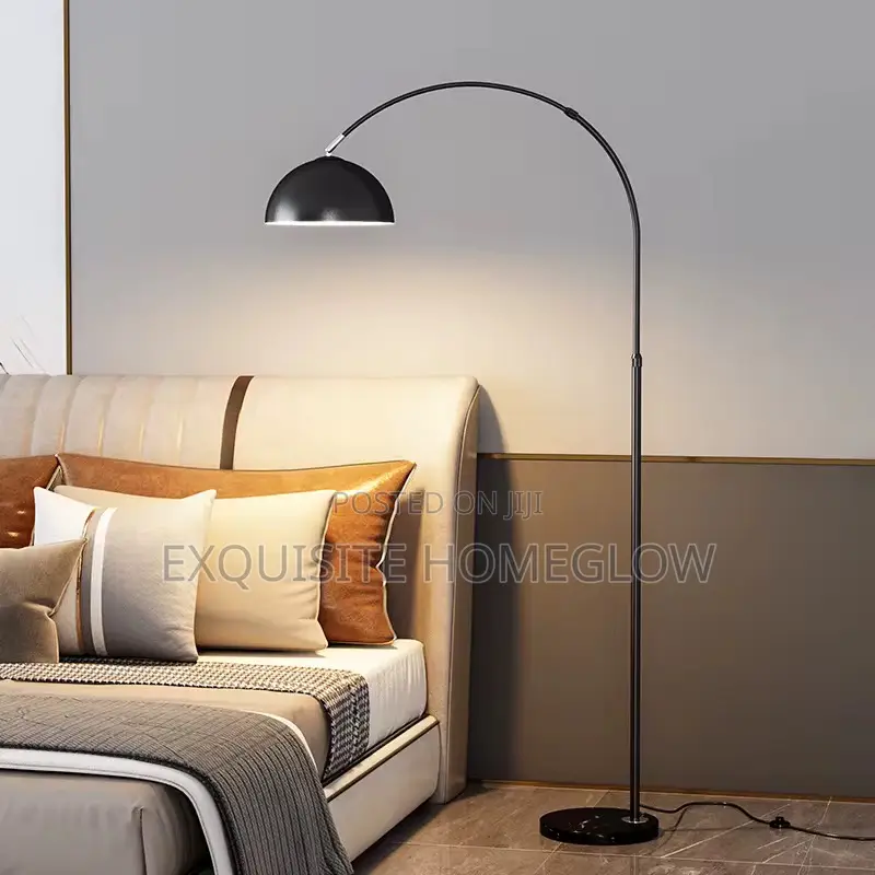 Arc Floor Lamp Available in Black and White