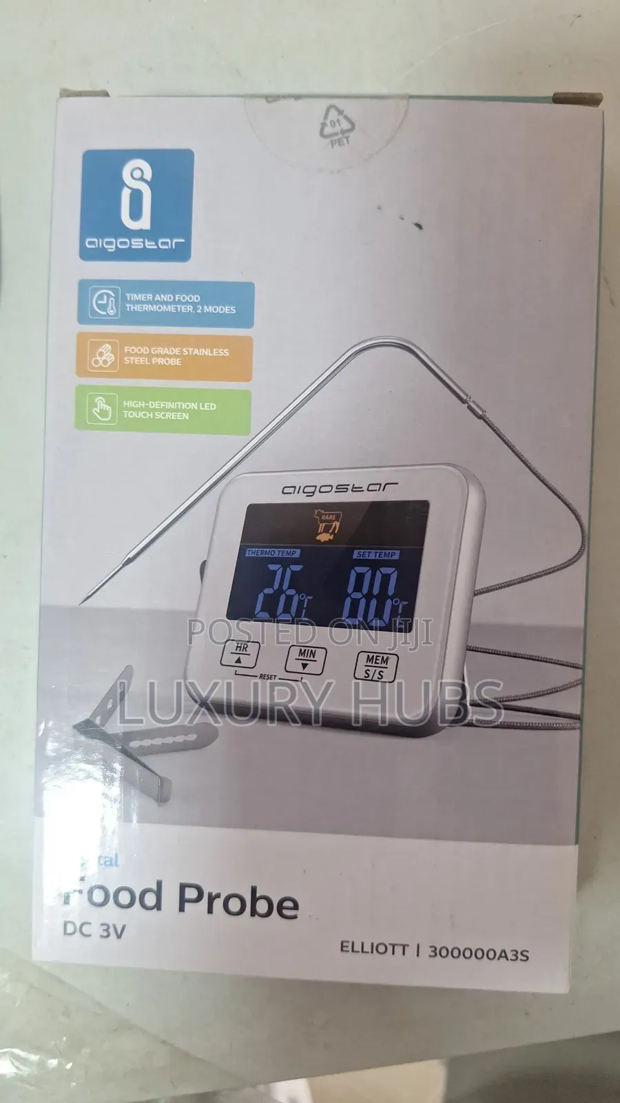 Food Thermometer Meat Timer