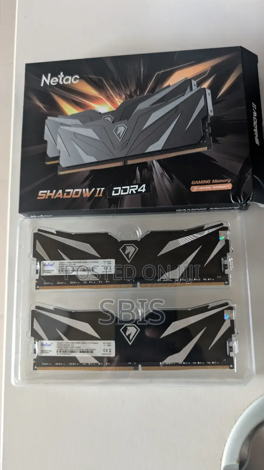 RGB Netac Ddr4 Gaming Ram 16gb