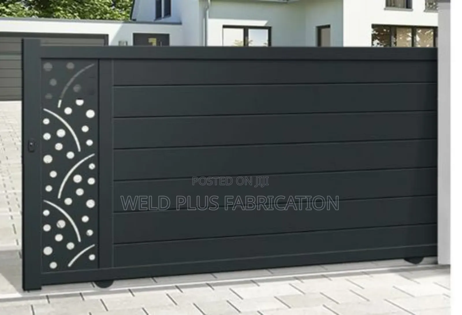 Modern Fence Gate