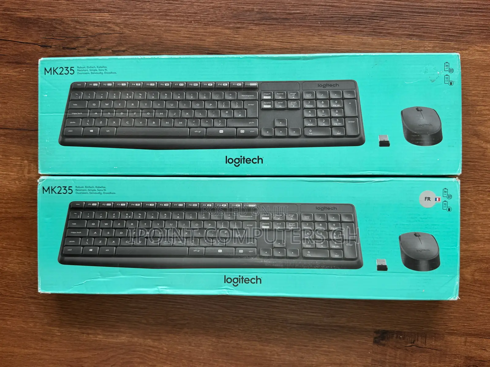 Logitech Wireless Keyboard and Mouse