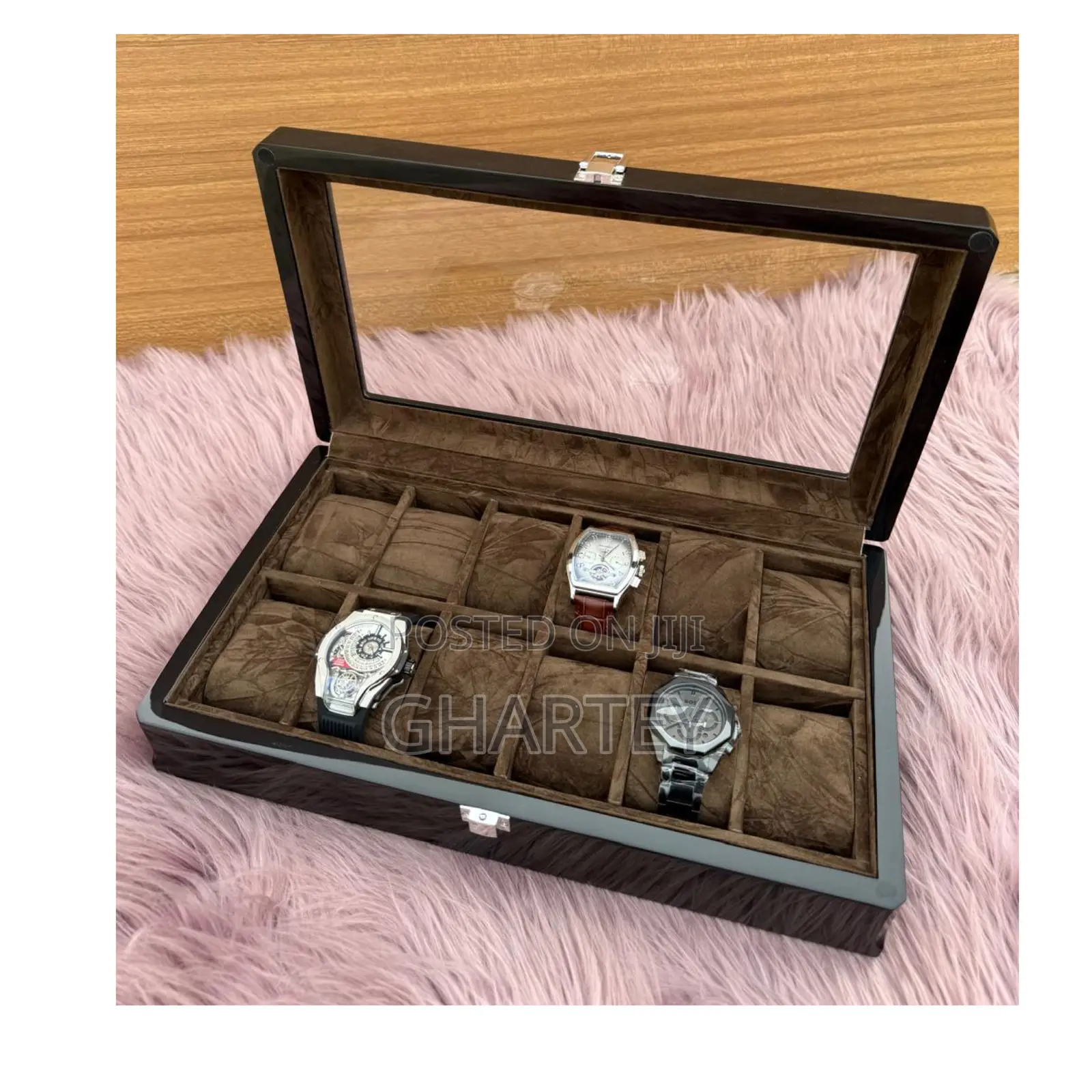 Unique Designed 12 In 1 Watches Organizer
