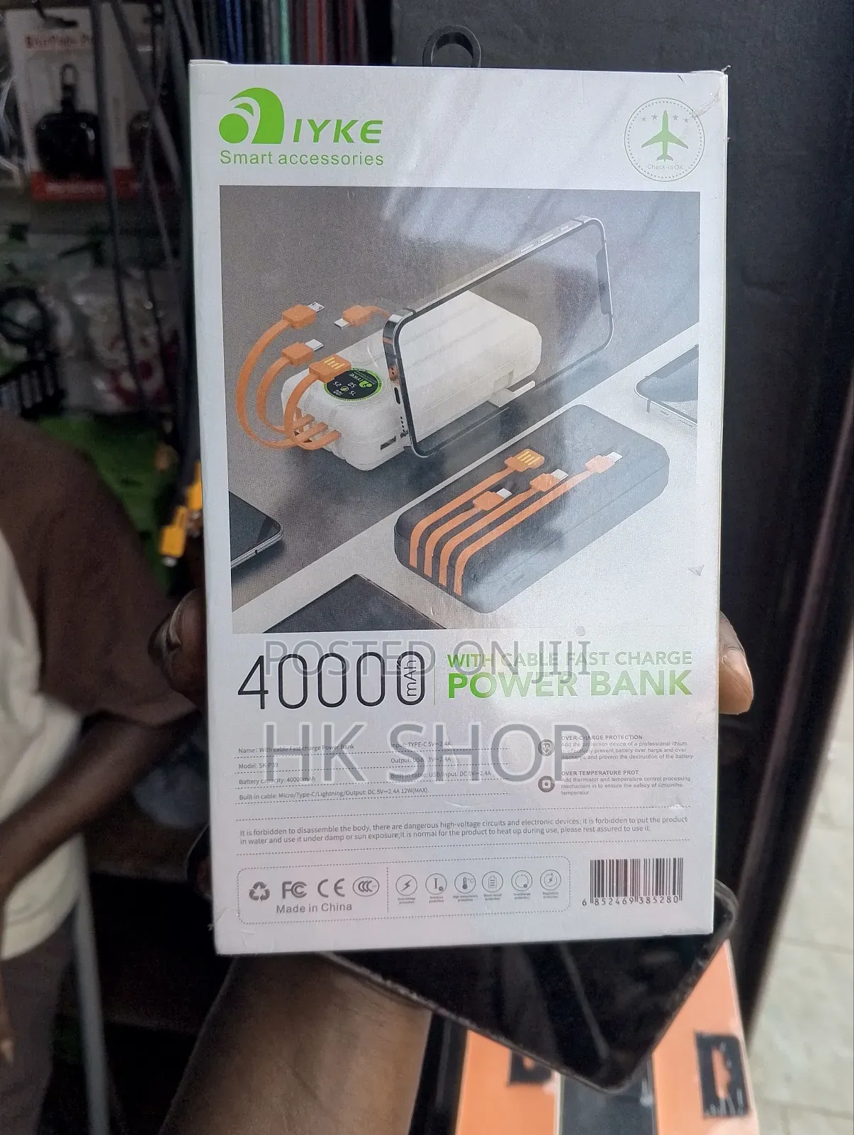 40,000mah Power Bank Unlimited Power Supply