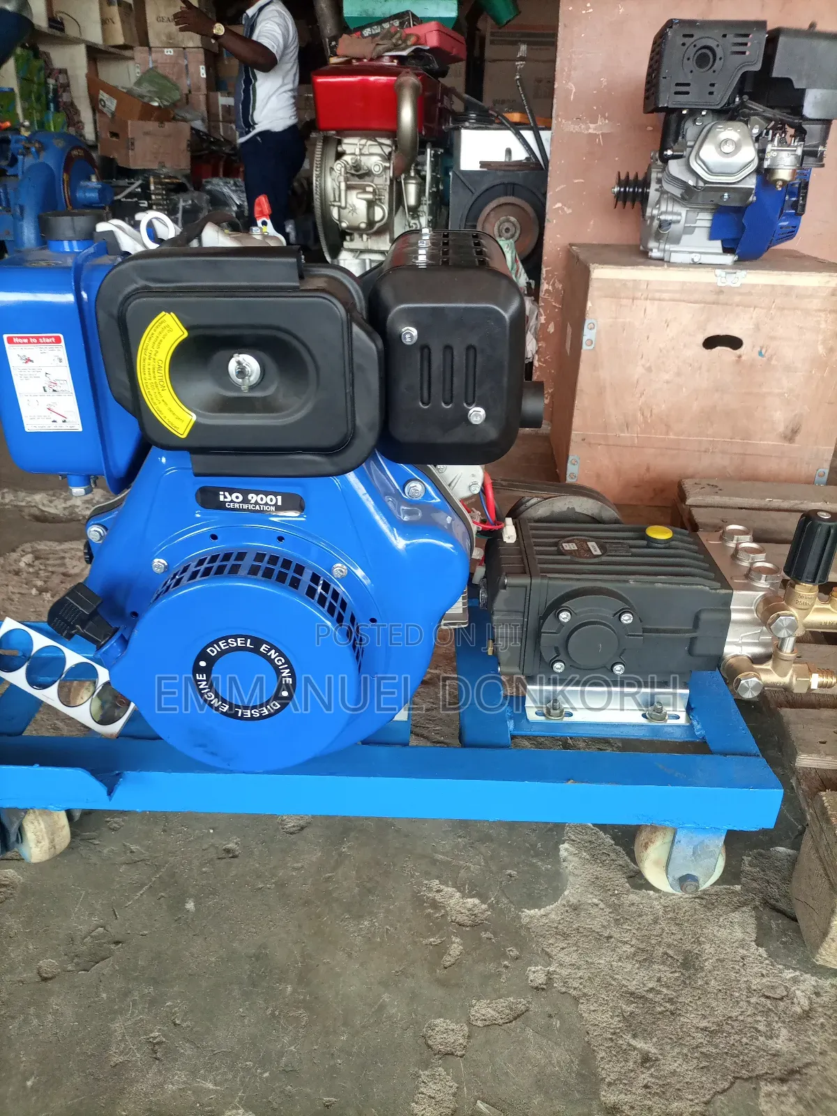 Pressure Pump Washing Bay Machine