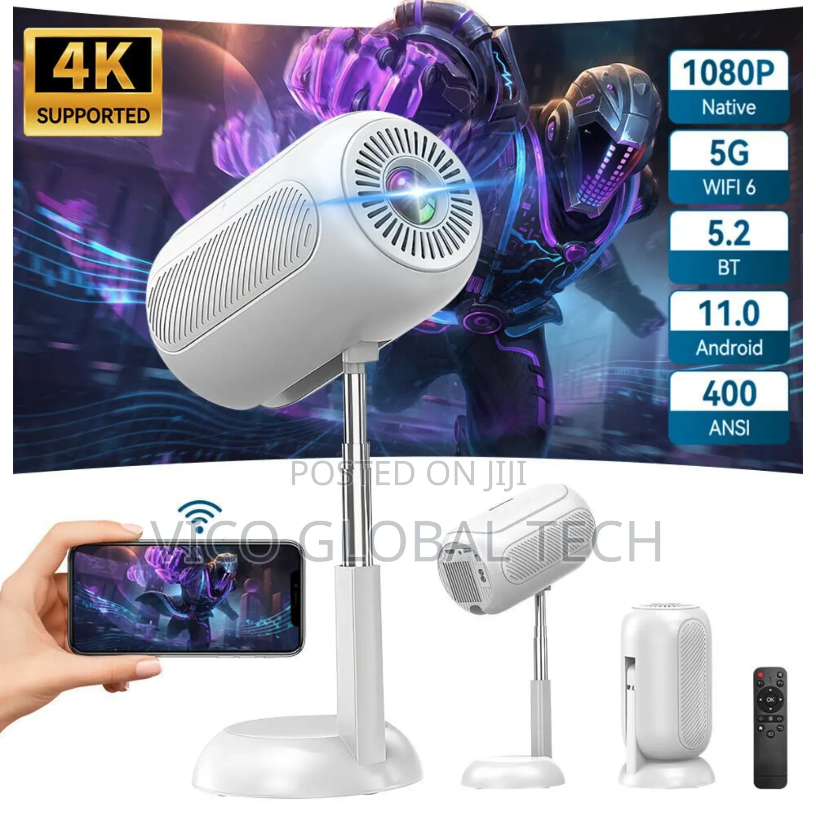 Smart Berry Ht10 Portable Projector