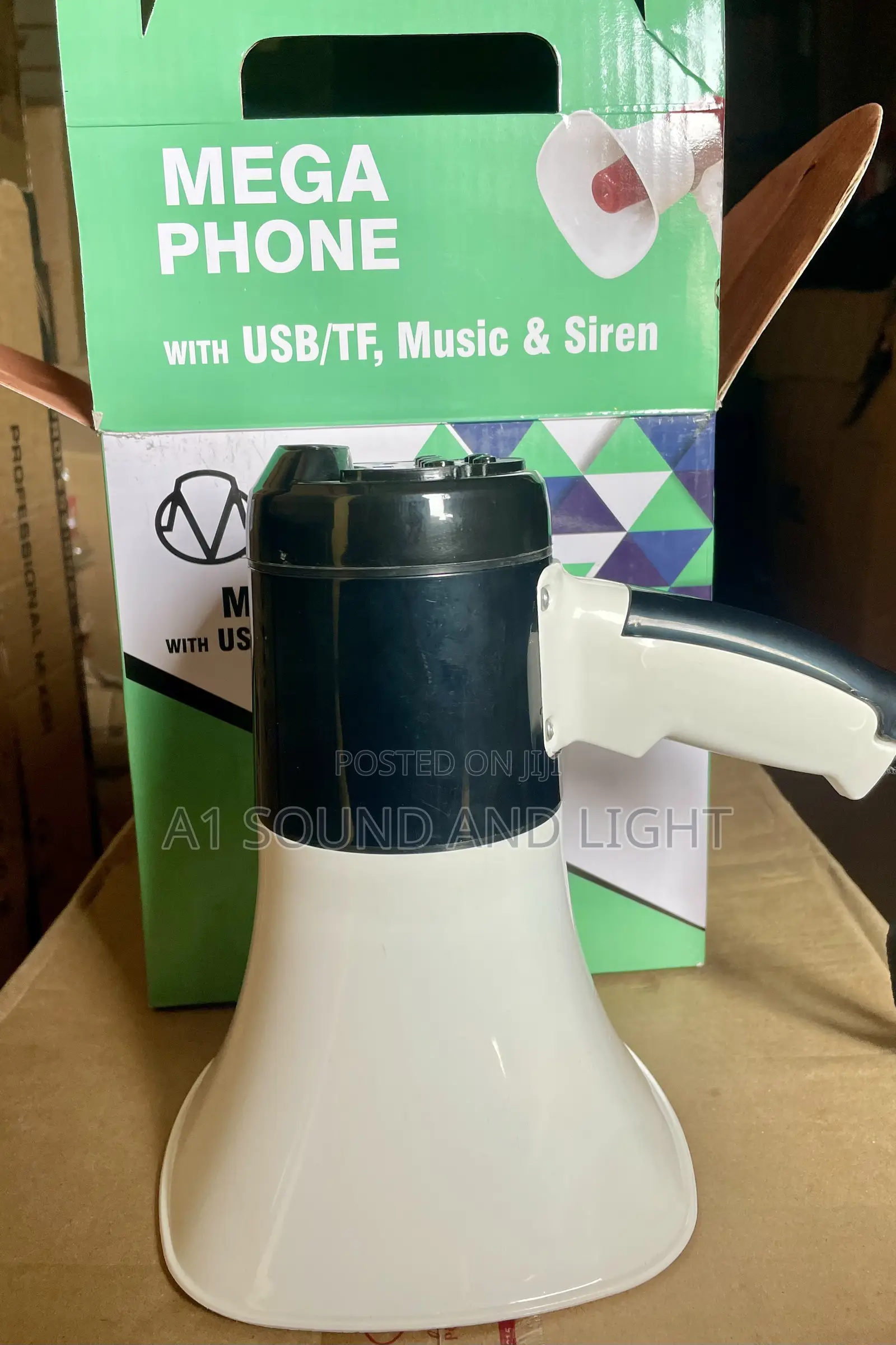 Portable Megaphone With Bt/Usb/Sd [50 Watts]