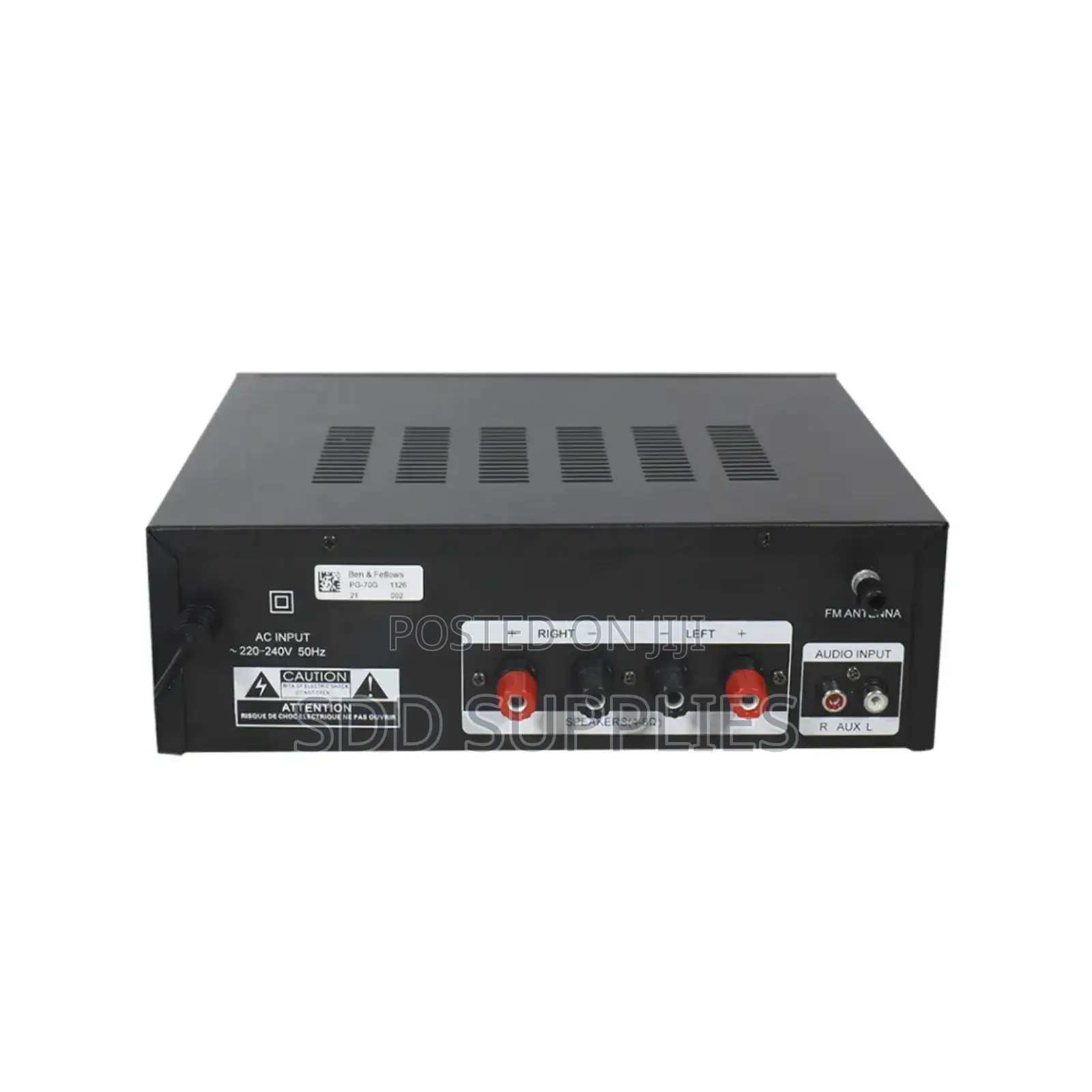 140 Watts Stereo Audio Amplifier