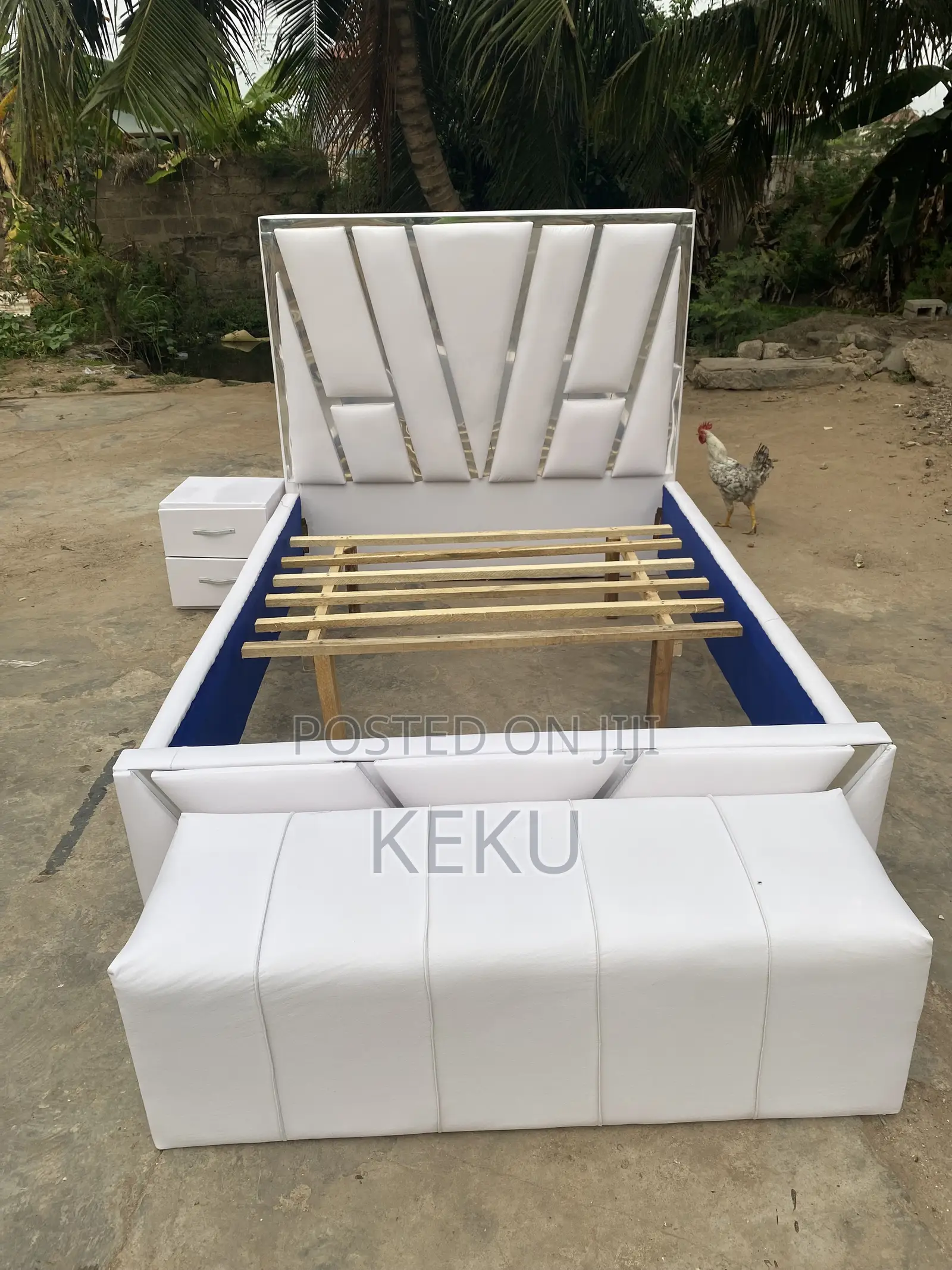 White Bed Frame