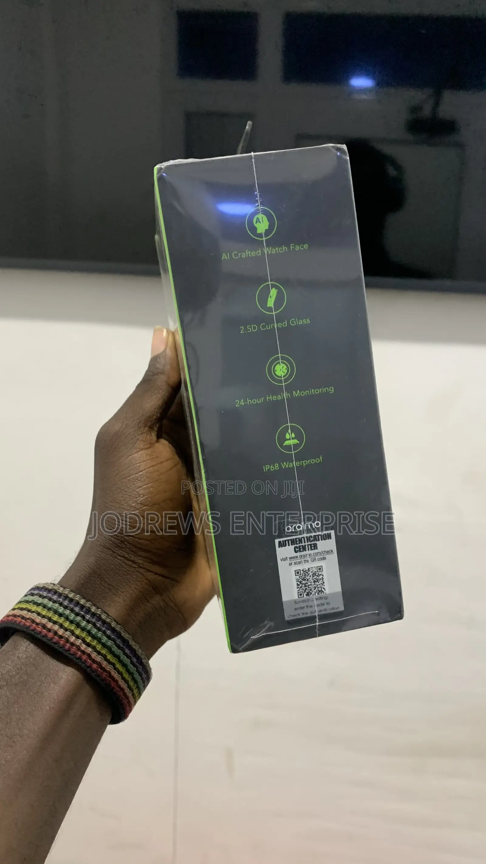 Oraimo Watch Pro Am 1.85" Amoled Ip68 Smart Watch