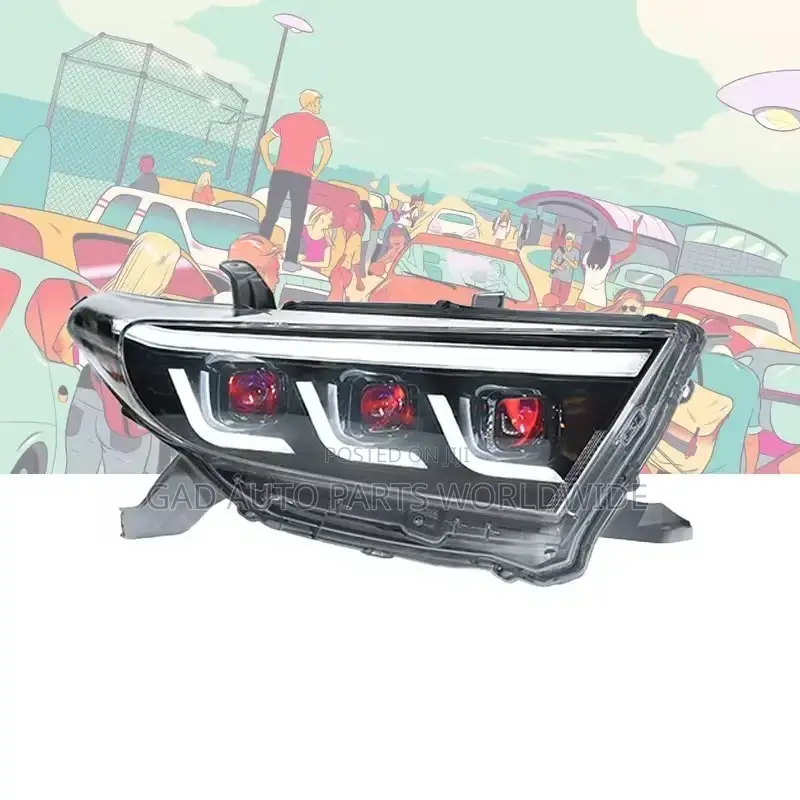 Toyota Highlander Headlights Led 2012-2014