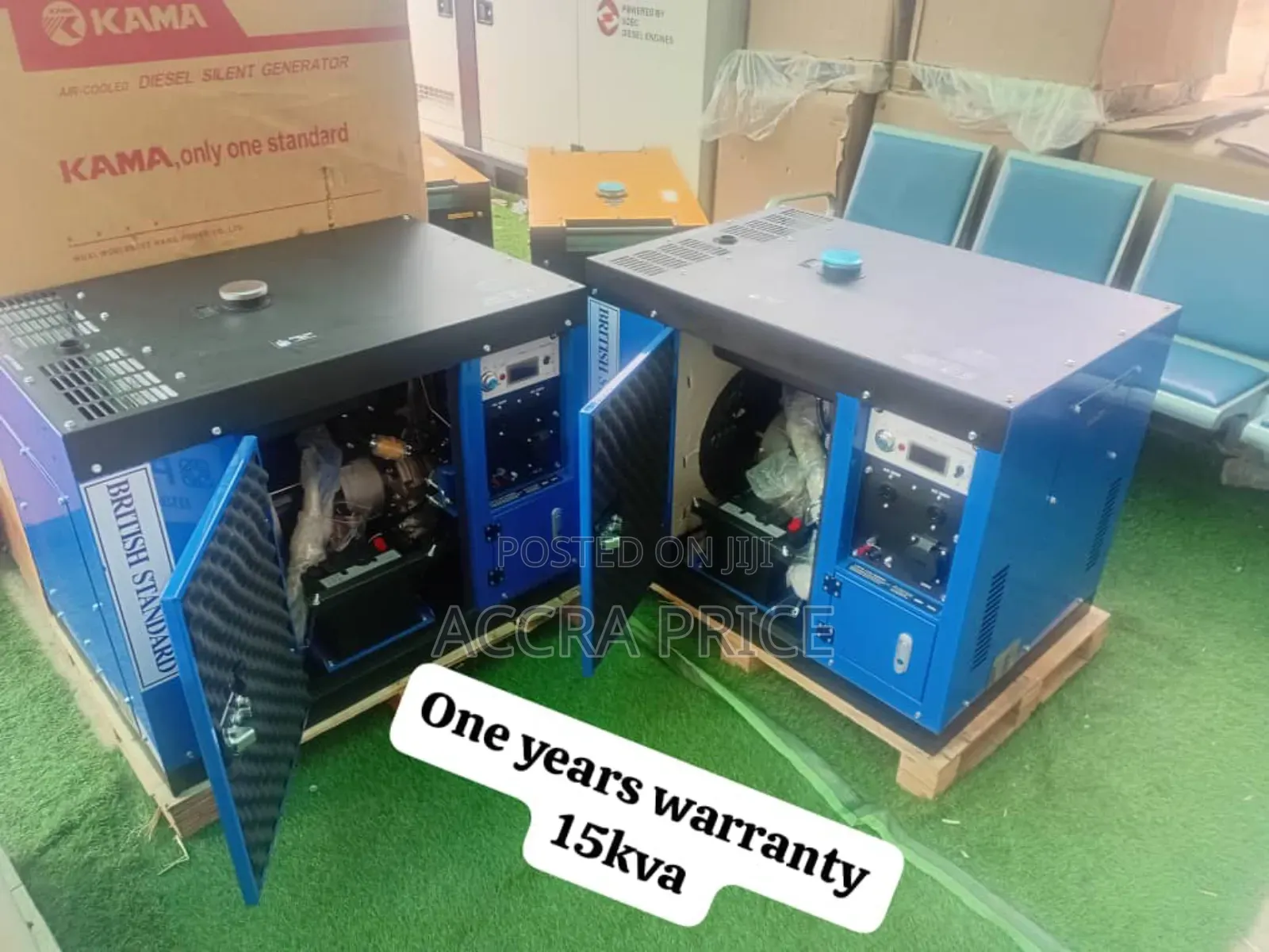 Compact Design Uk Standard 15kva Diesel Generator Perkins