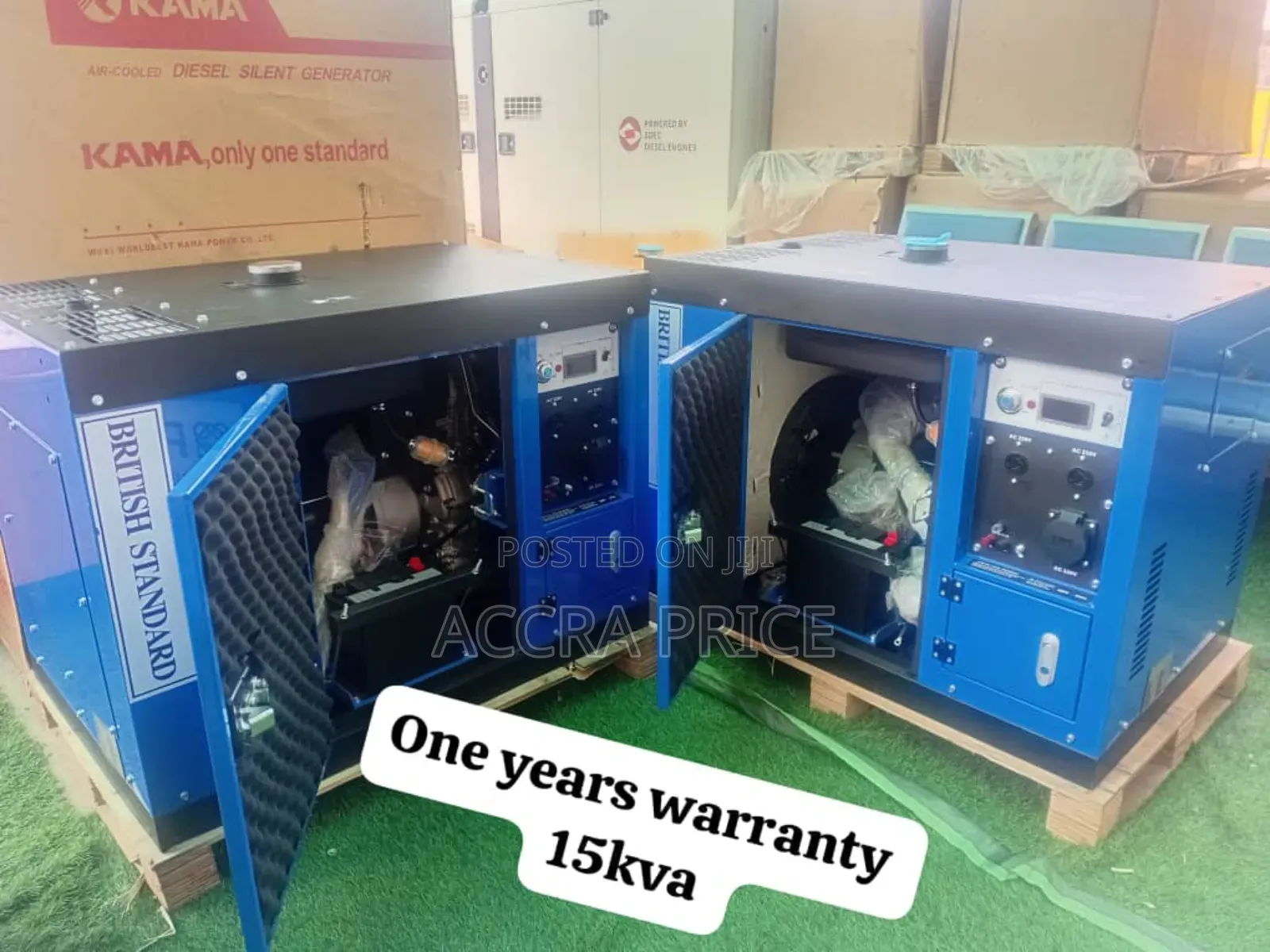 Streamlined 15kva 13000watts Perkins Generator Diesel