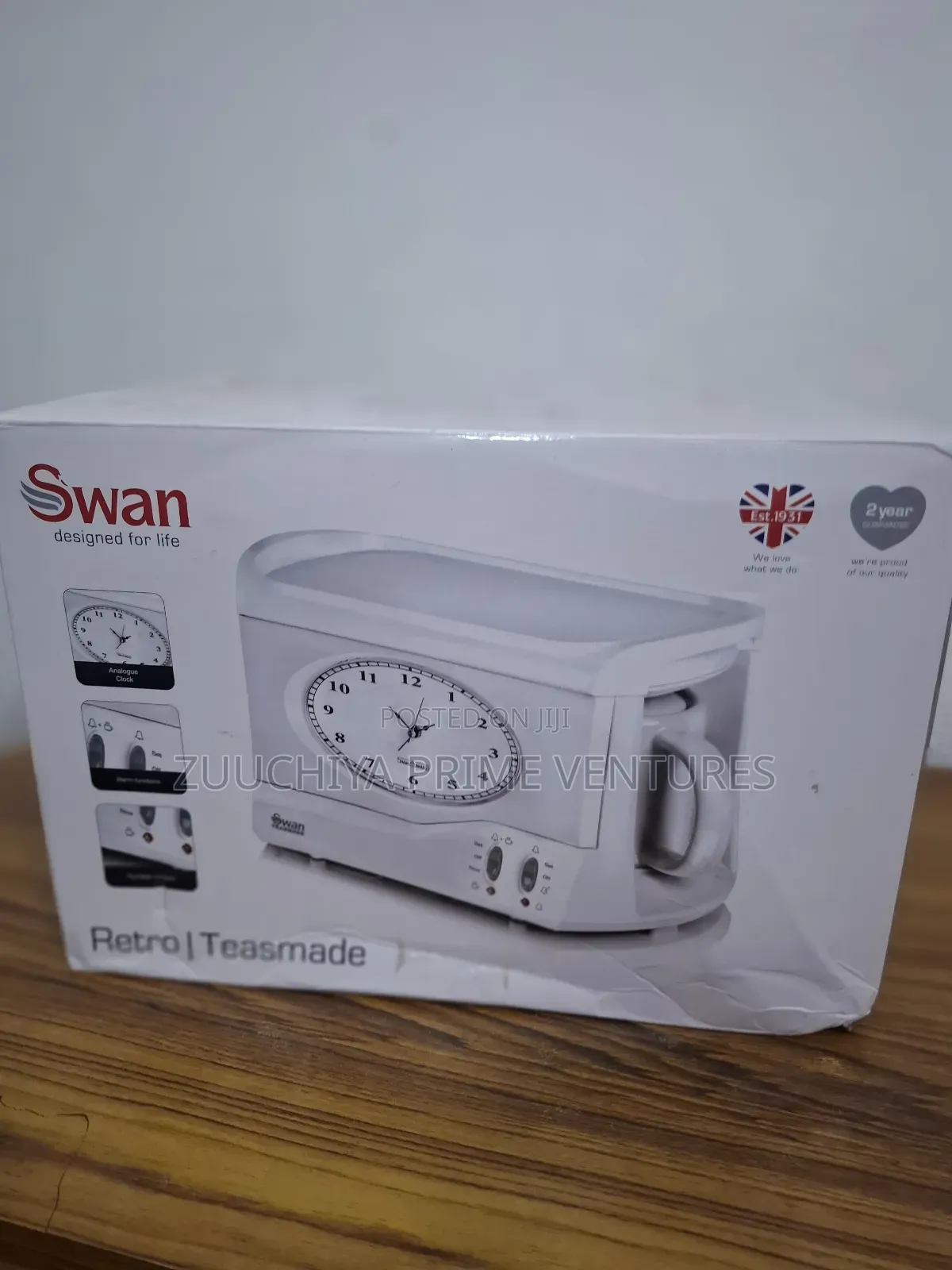 Swan Retro Tea/Coffee Maker Uk