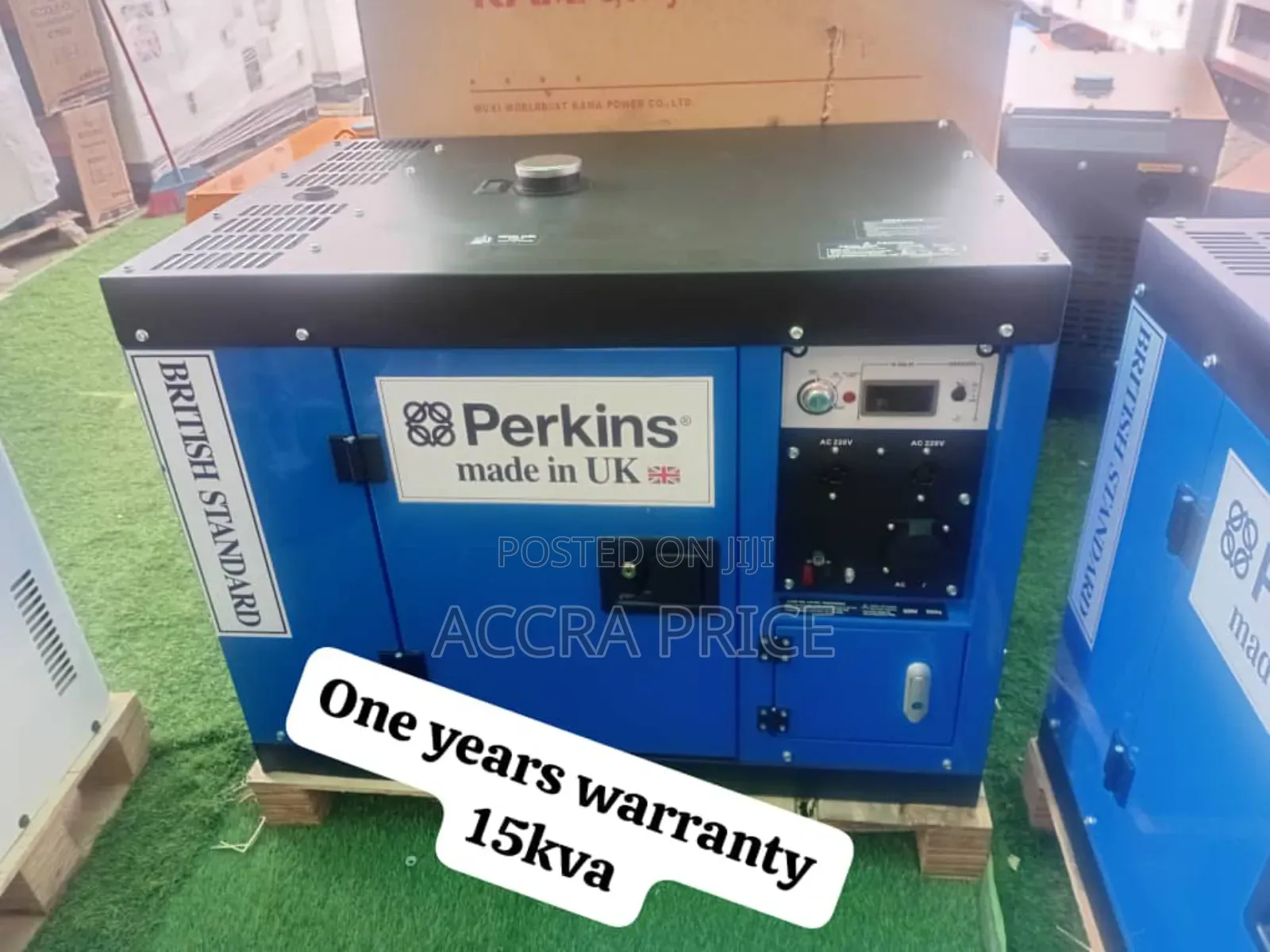 Intuitive 15kva 13000watts Perkins 15kva Diesel Generator