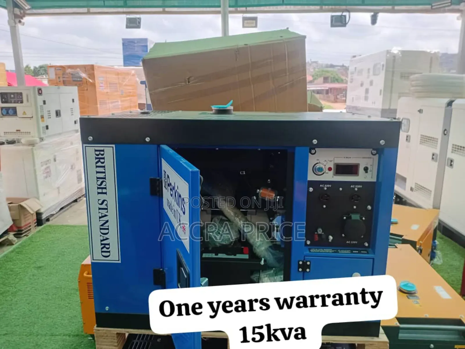Fast Responsive Time Perkins Diesel Generator Uk 15kva Gen