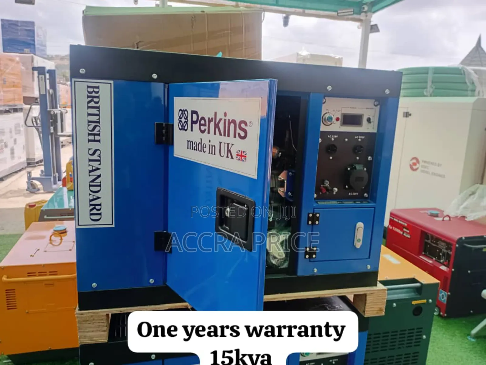 Low Enissivwe 15kva Perkins Diesel Generator Diesel Perkins