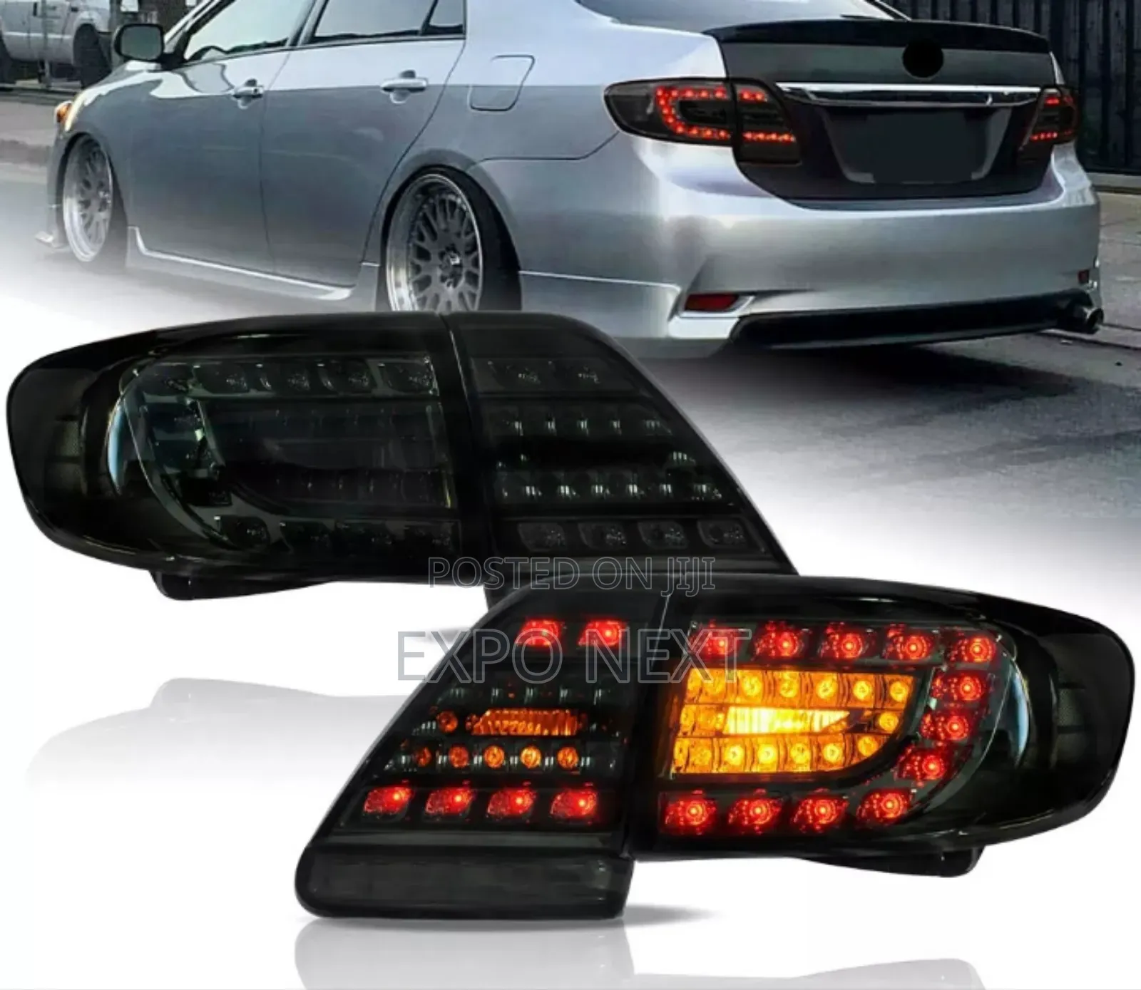 Toyota Corolla Tail Light Led 2012-2018 Smoke/Black