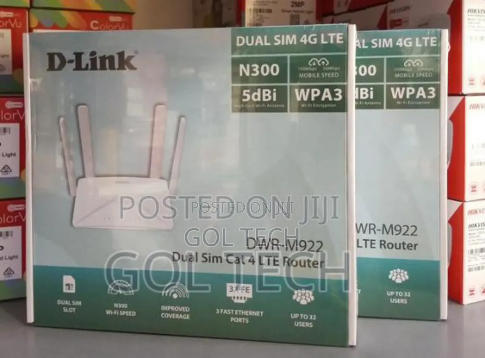 4g Universal Router Dlink Dual Sim Router DWR-M922
