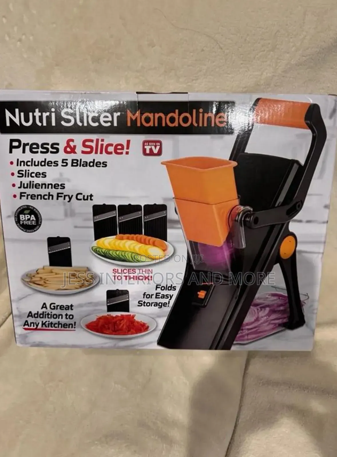 Multifunctional Vegetable Cutter 5 In1
