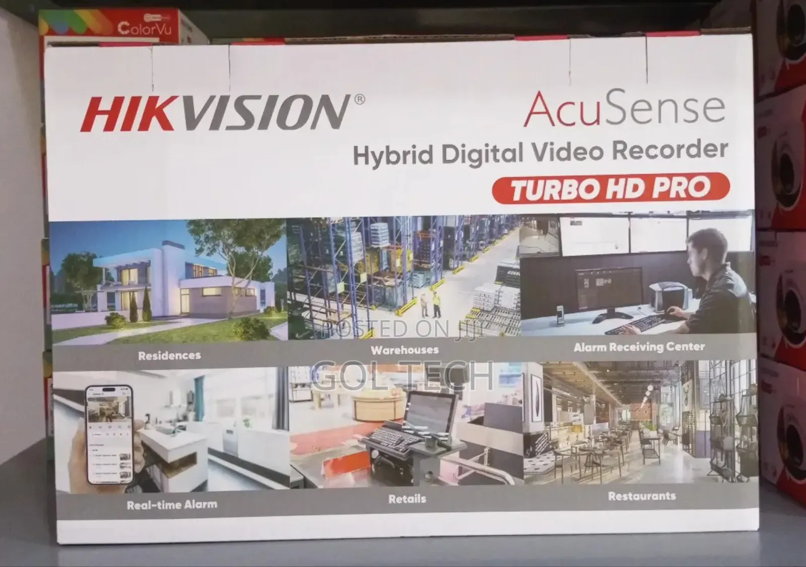 Hikvision 8ch DVR /5mp With 2way Audio Acusense All on 1 DVR