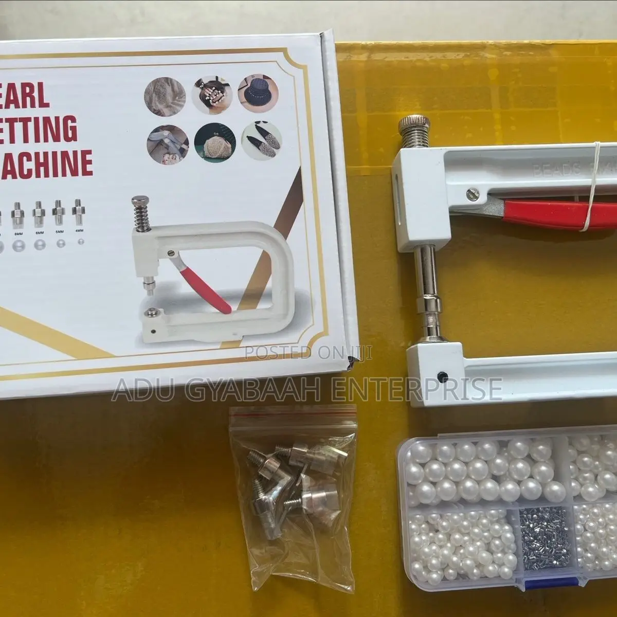 Pearl/Rhinestone Setting Machine