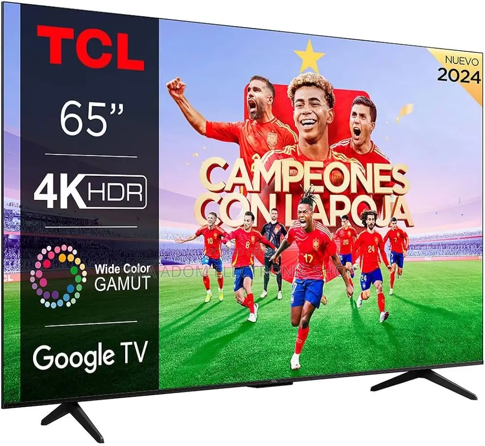 TCL 65” Smartv With 60hz Refreshing Rate Active Hdr10+