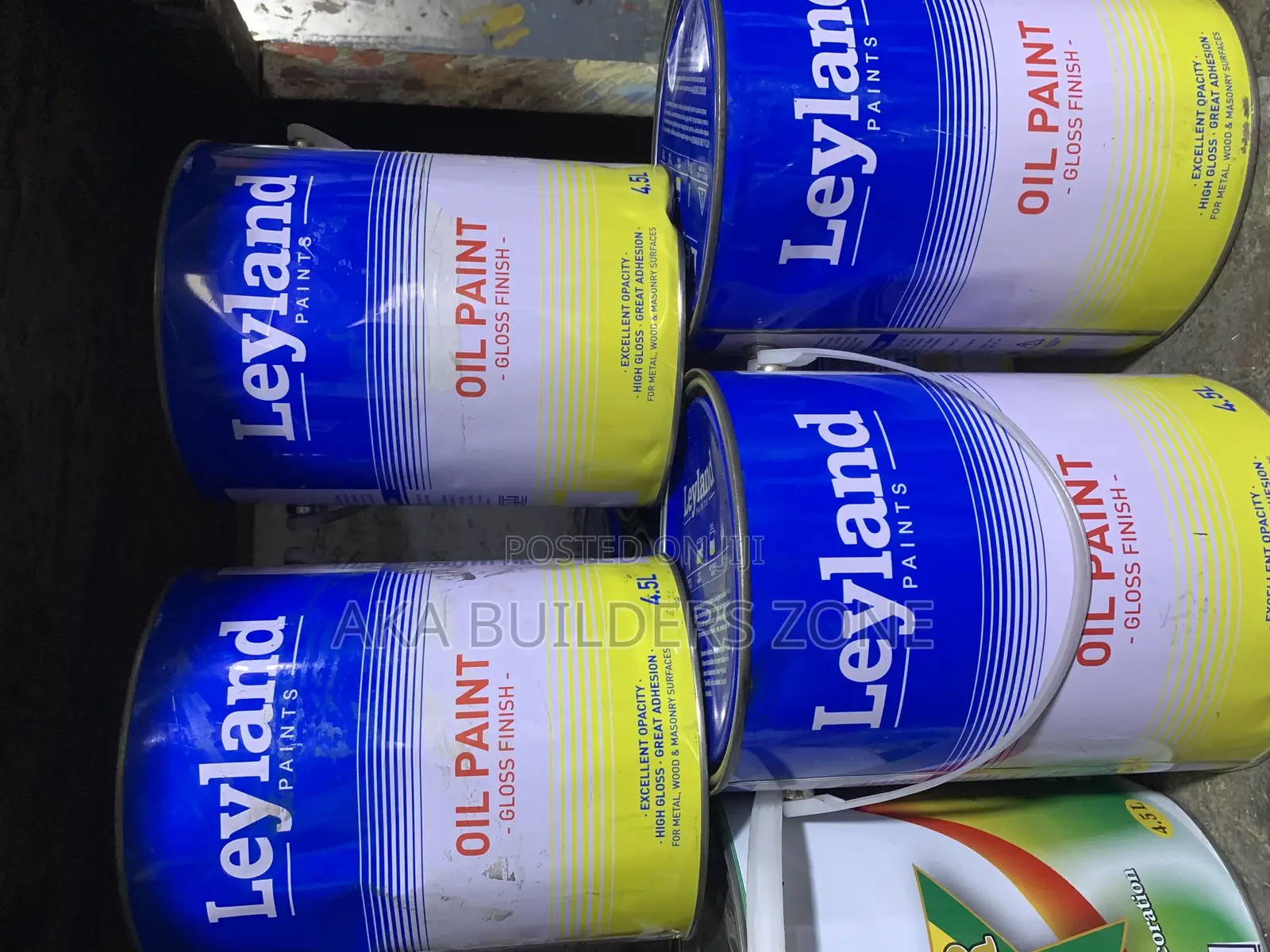 Leylac/Leyland Oil Paints