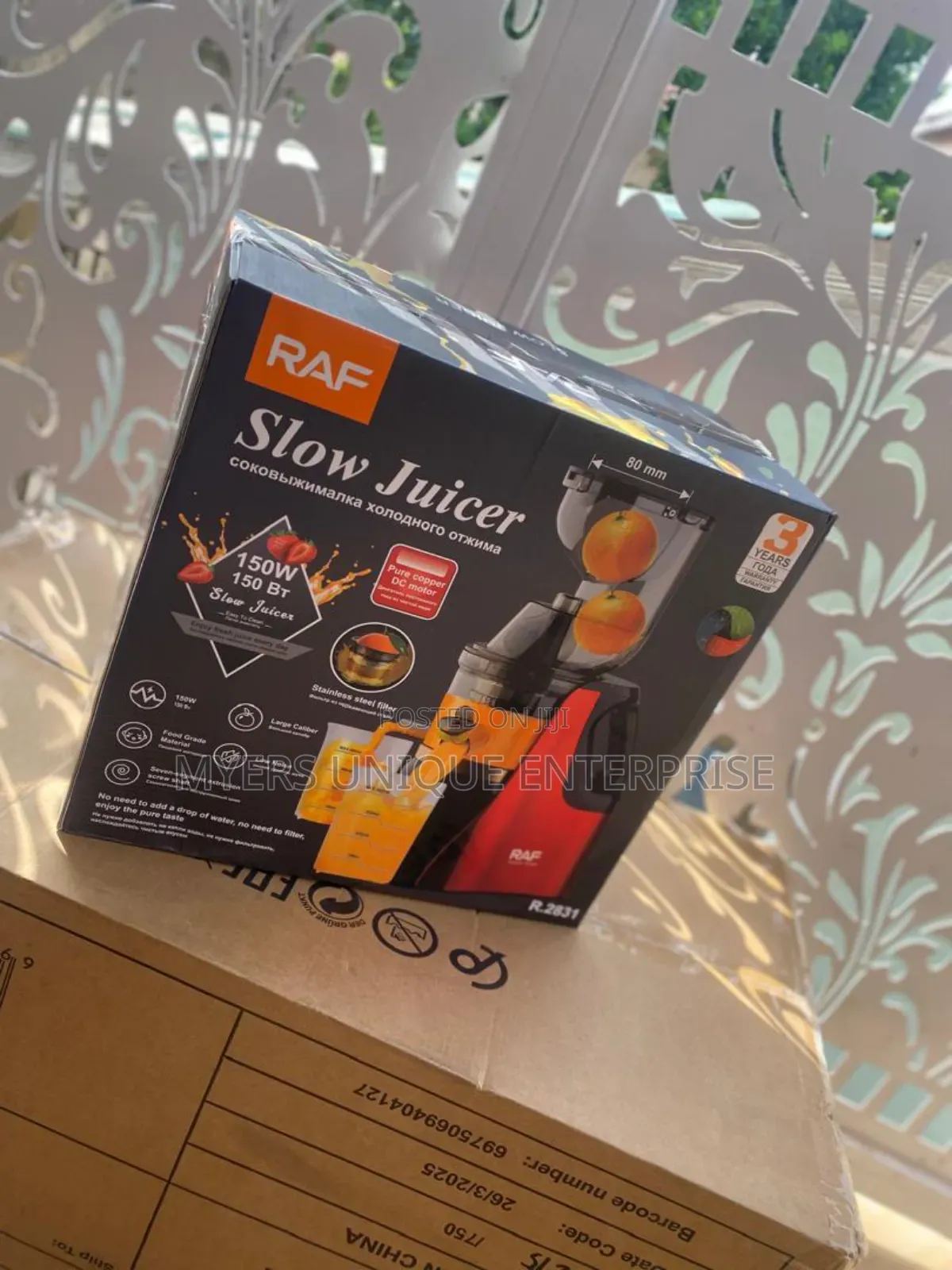 Enjoy Good Life With Raf Slow Juicer