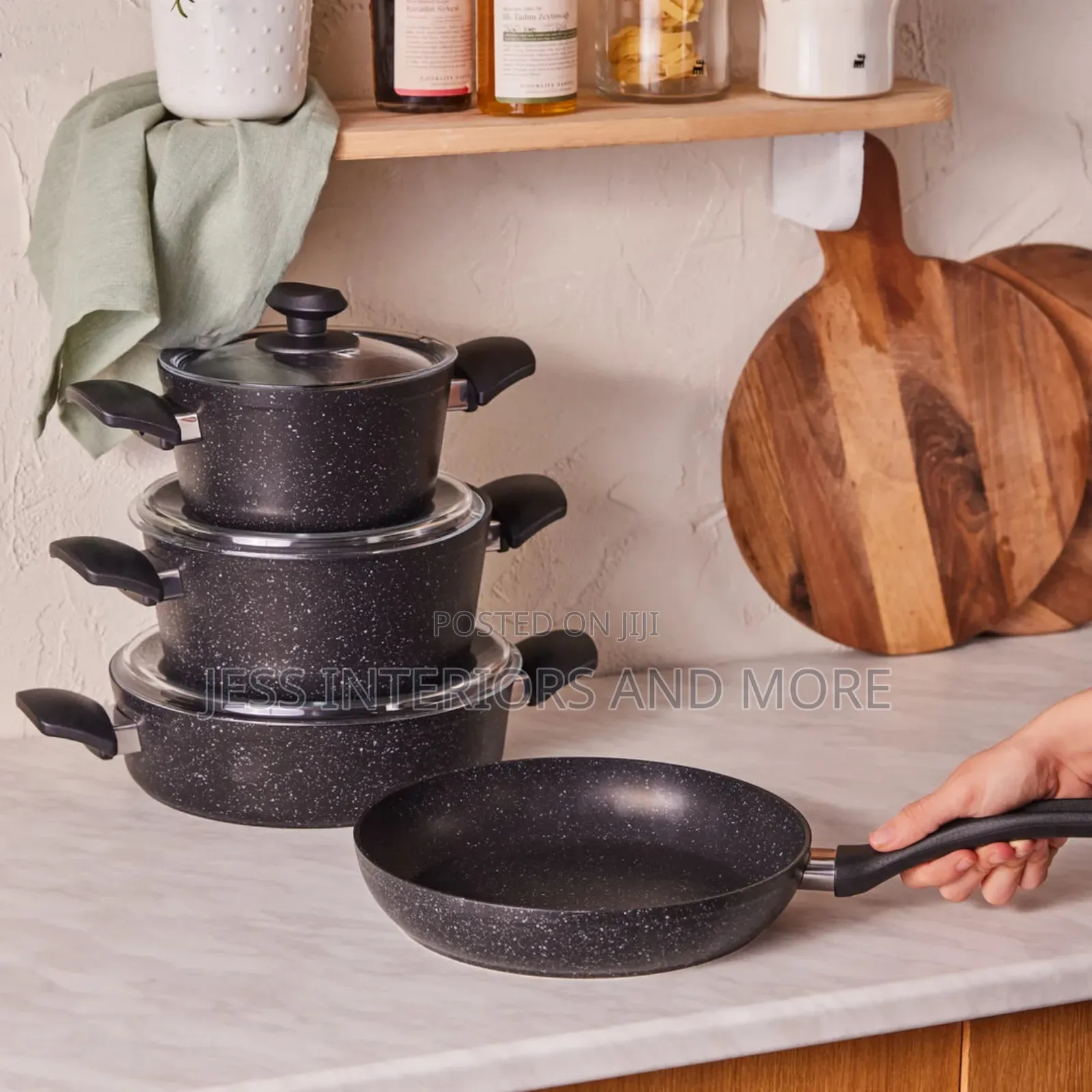 Biogranit 7-Piece Cookware Set
