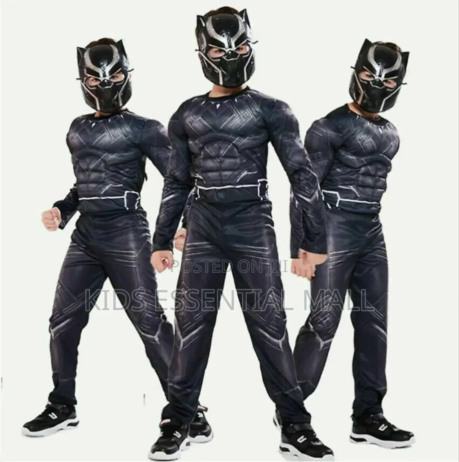 Black Panther Muscle Padded Costumes