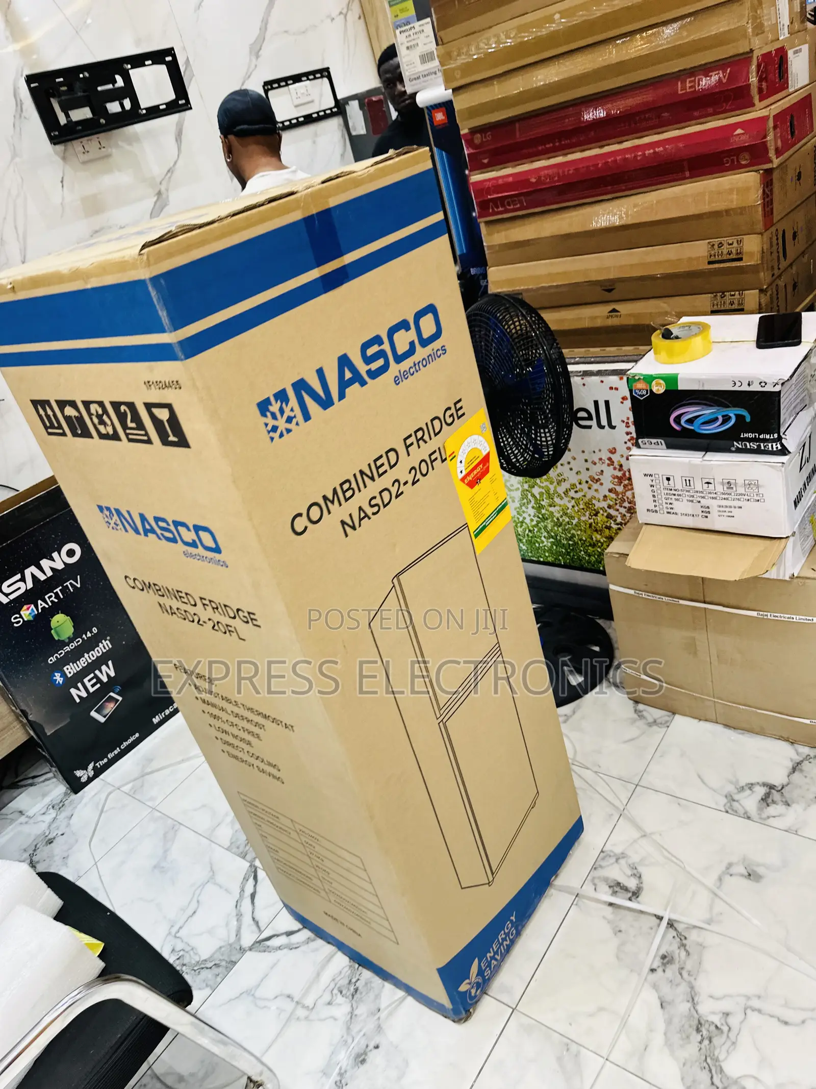 Manual Defrost Nasd2-20fl Fridge
