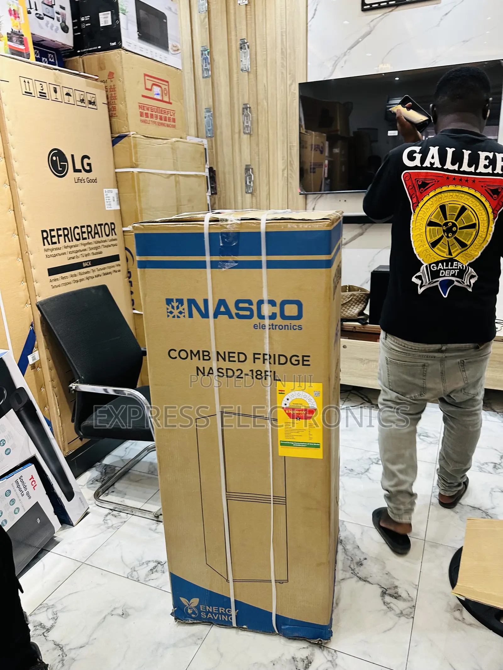 Strong Chill Double Door Fridge Nasco Basd2-18