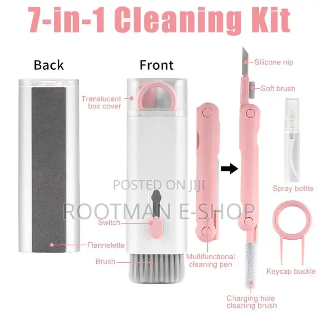 7-in-1 Cleaning Brush, Multifunction Keyboard Cleaning Kit