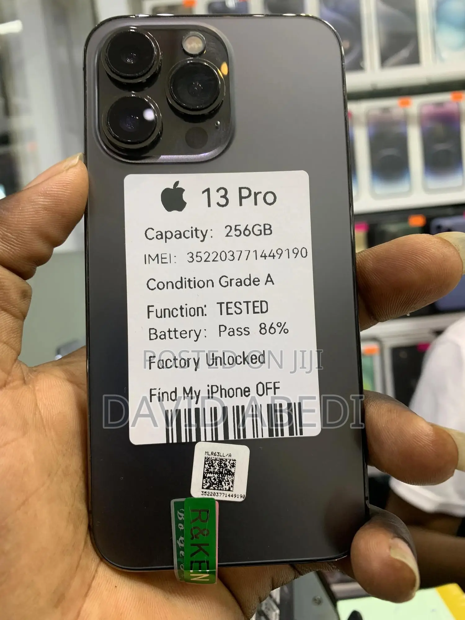 Apple iPhone 13 Pro 256 GB Black