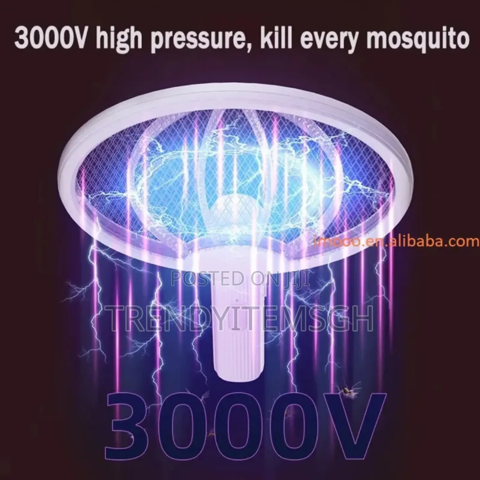 2 in 1 Rechargeablelectric Fly Swatter Mosquito Killer Lamp